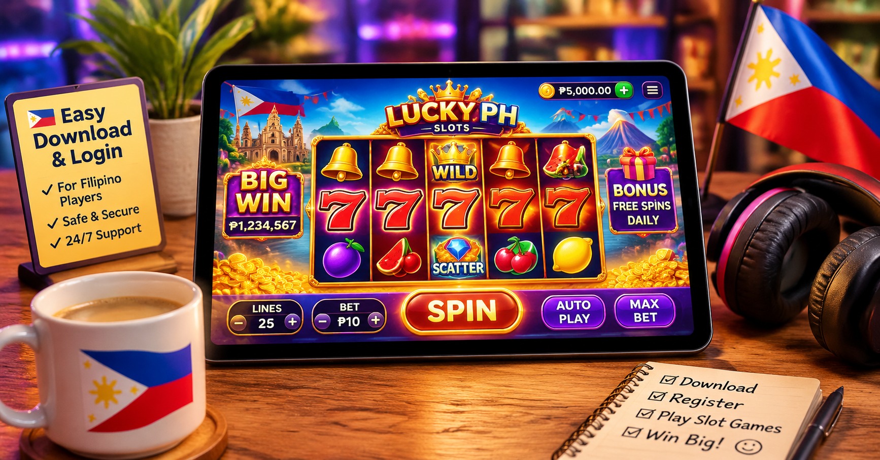 Explore the Benefits of n777 slot login download for Filipino Gamers - image 2